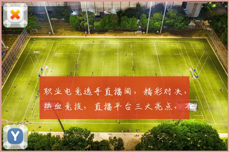 职业电竞选手直播间，精彩对决，热血竞技，直播平台三大亮点，不容错过